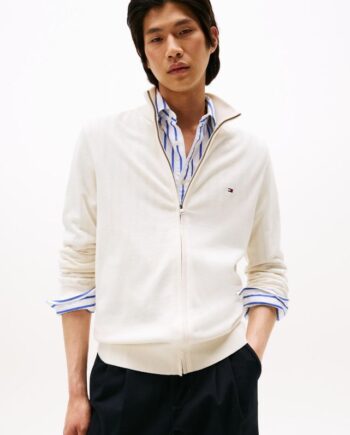 Essential Cotton Zip Thru