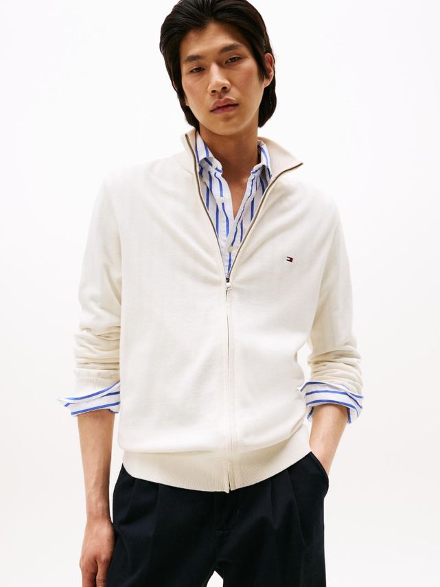 Essential Cotton Zip Thru