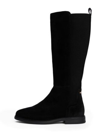 Flag Suede Long Boot