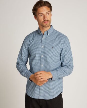 Flex Poplin Gingham Rf Shirt