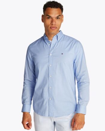 Flex Poplin Mini Print Rf Shirt