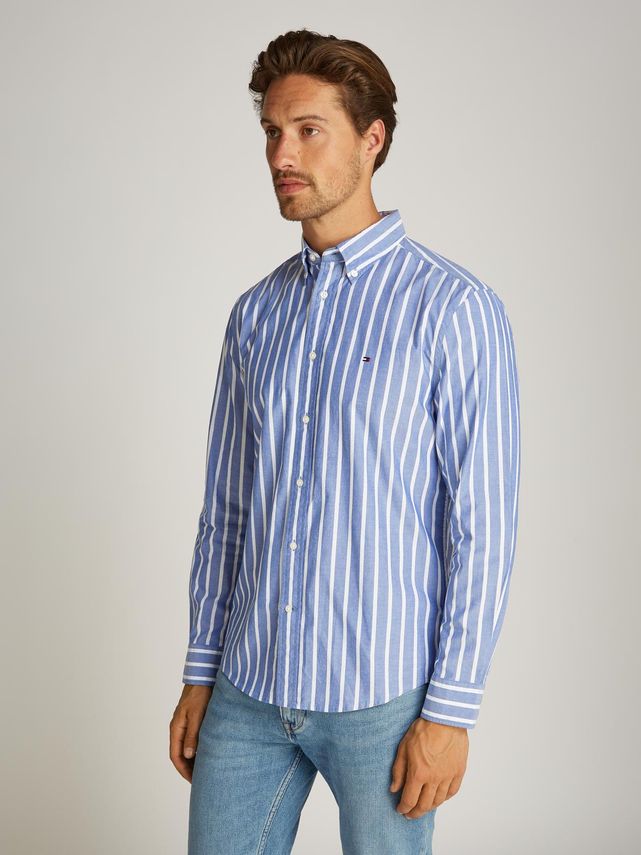 Flex Poplin Nautical Stp Shirt