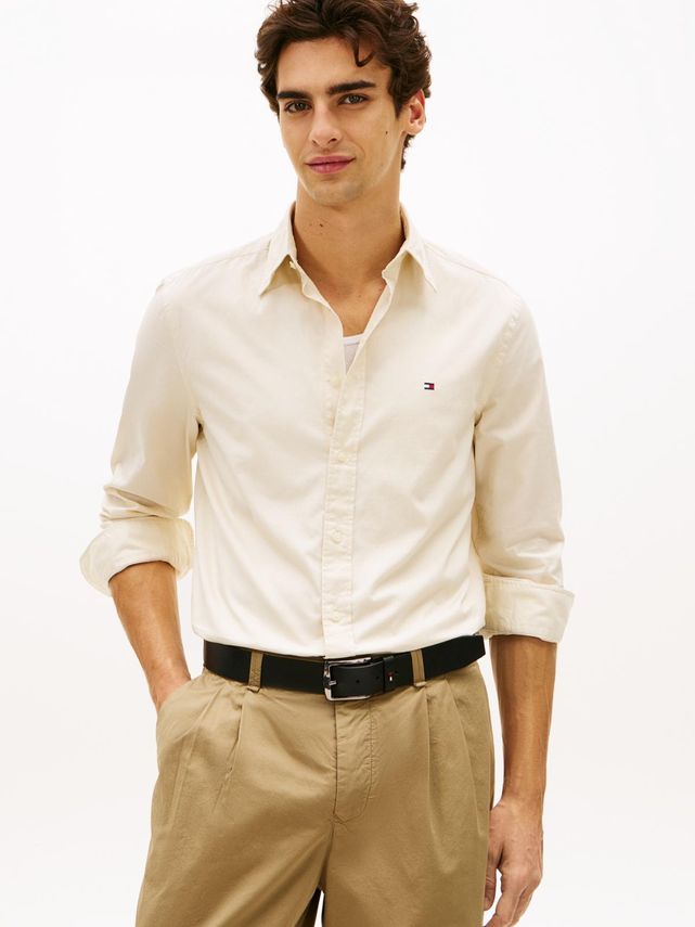 Flex Poplin Solid Rf Shirt