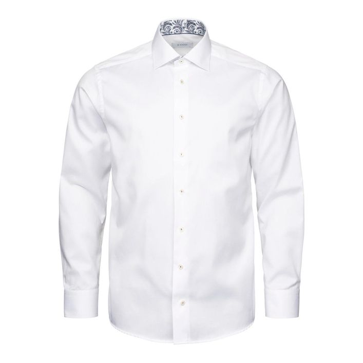 Floral Effect Signature Twill Shirt