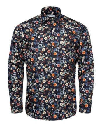 Floral Print Signature Twill Shirt