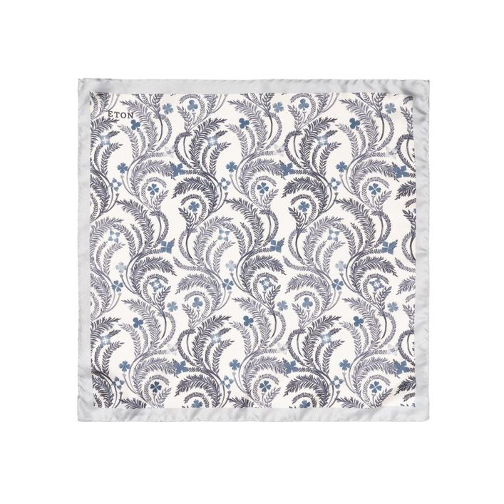 Floral Silk Pocket Square