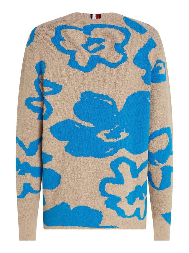 Flower Crew Neck