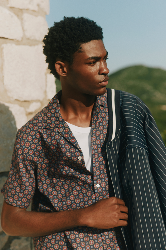 Foulard Aop Ss Shirt