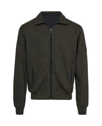 Full Zip Casual Striktrøje