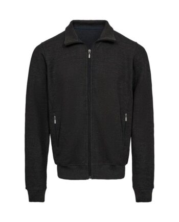 Full Zip Casual Striktrøje