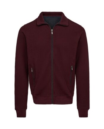 Full Zip Casual Striktrøje
