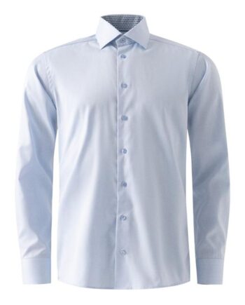 Geometric Effect Signature Twill Shirt