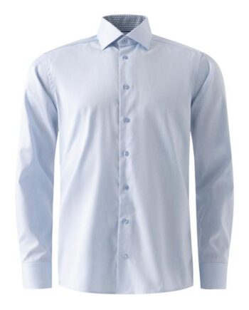 Geometric Effect Signature Twill Shirt
