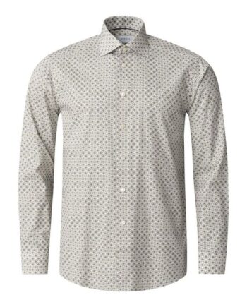 Geometric Signature Twill Shirt