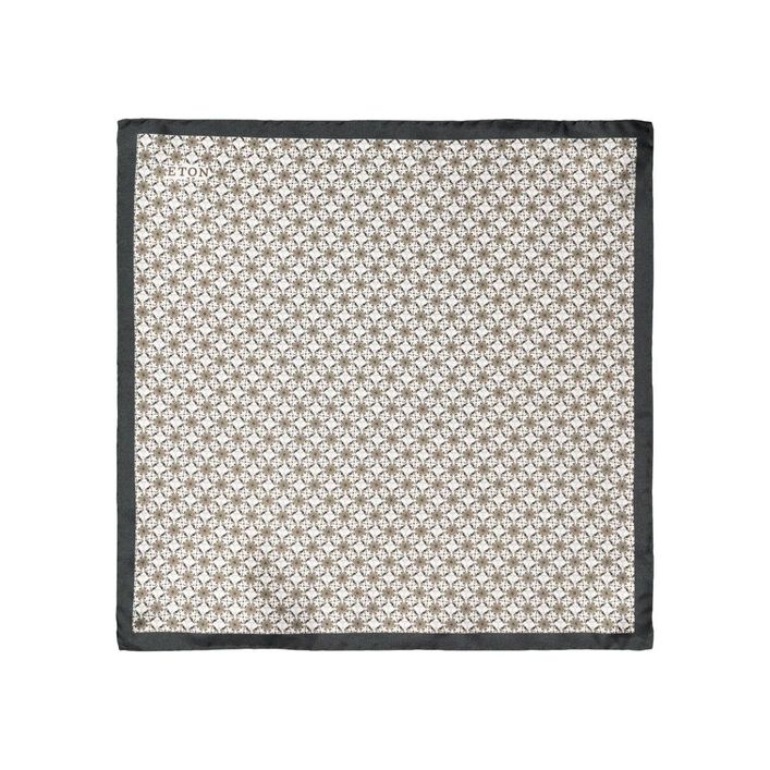 Geometric Silk Pocket Square