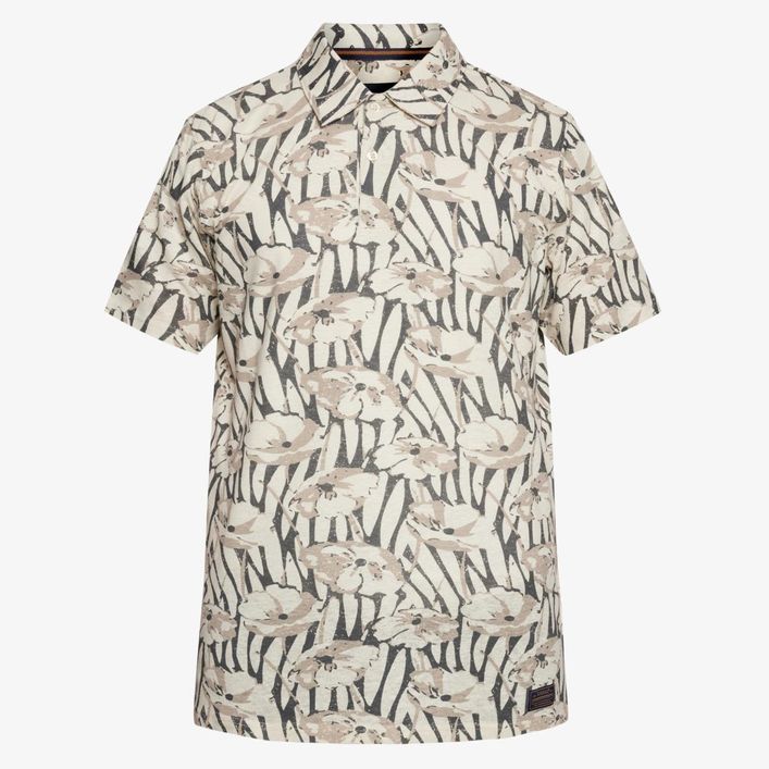 Grantsi Aop Linen Polo