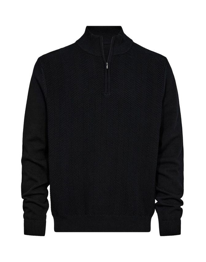 Half Zip Knit Modern Fit