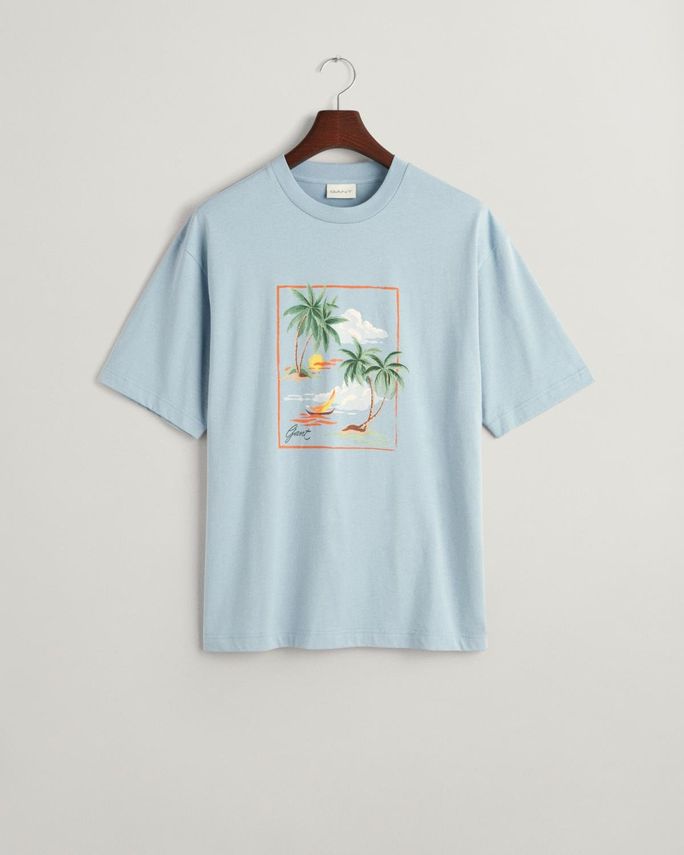 Hawaii Printed Graphic Ss -shirt