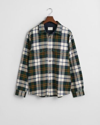 Herringbone Check Overshirt