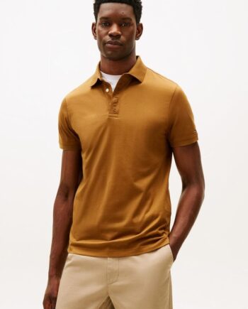 Hidden Placket Detail Reg Polo