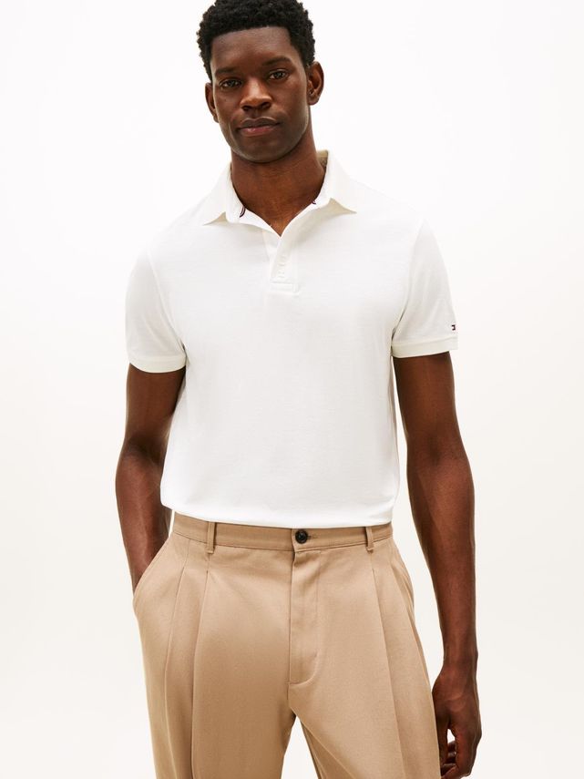 Hidden Placket Detail Reg Polo