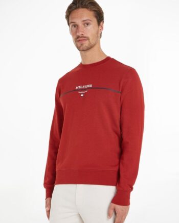 Hilfiger Stripe Terry Sweatshirt