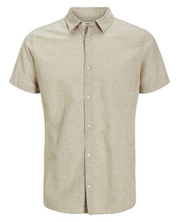 Jjebreeze Linen Blend Shirt Ss Sn