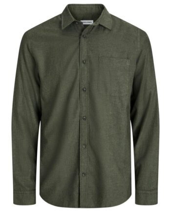 Jjeclassic Melange Shirt     Sn Pls