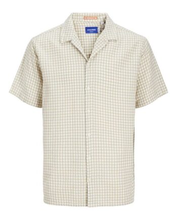 Jorluke Dobby Check Shirt Ss Pls