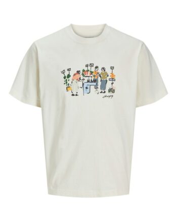 Jormanchester Sketch Tee Ss Crew Ne