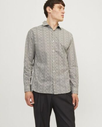 Jprblablackpool Stretch Ls Shirt Sn