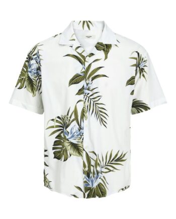 Jprbladrew Print Resort Shirt