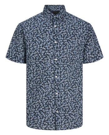 Jprblasummer Linen Bl  Print Ss Shi