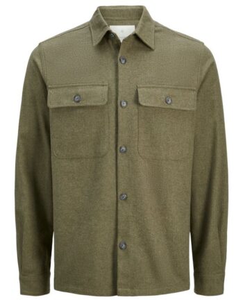Jprraymond Melange Solid Ls Overshi