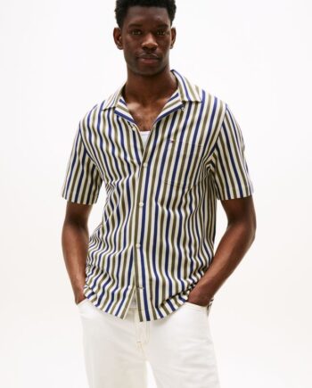 1985 Knitted Stripe Ss Shirt