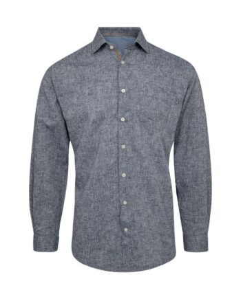 Regular Fit Linen Look