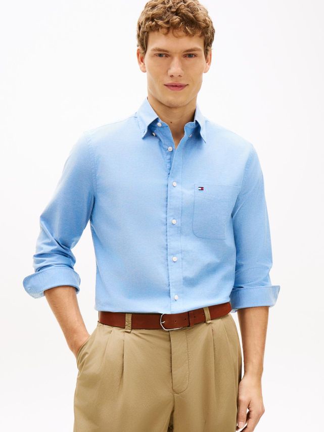 Light Oxford Solid Sf Shirt