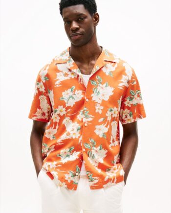 Lightweight Floral Aop Ss Shirt