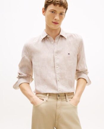 Linen Bengal Stripe Rf Shirt