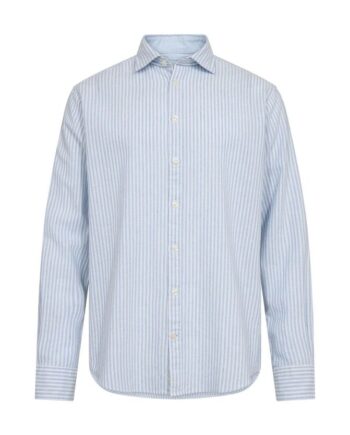 Linen Blend Shirt     Modern Fit