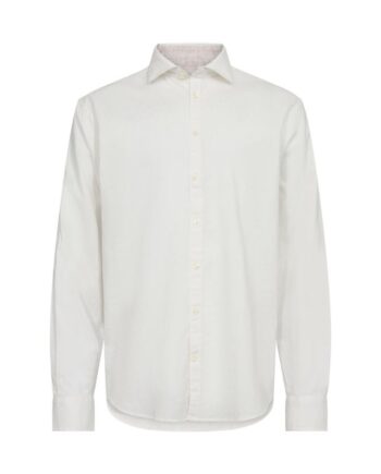 Linen Blend Shirt     Modern Fit