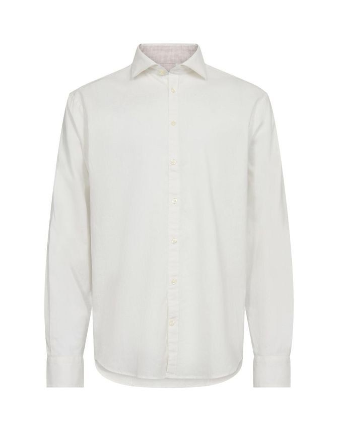 Linen Blend Shirt Modern Fit