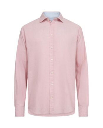 Linen Blend Shirt     Modern Fit