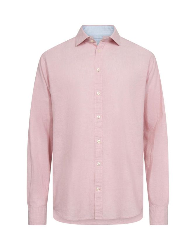 Linen Blend Shirt Modern Fit