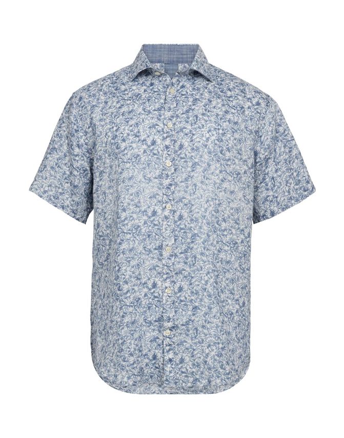 Linen Blend Shirt Modern Fit