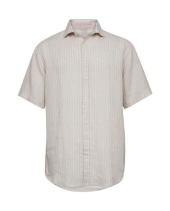 Linen Blend Shirt     Modern Fit