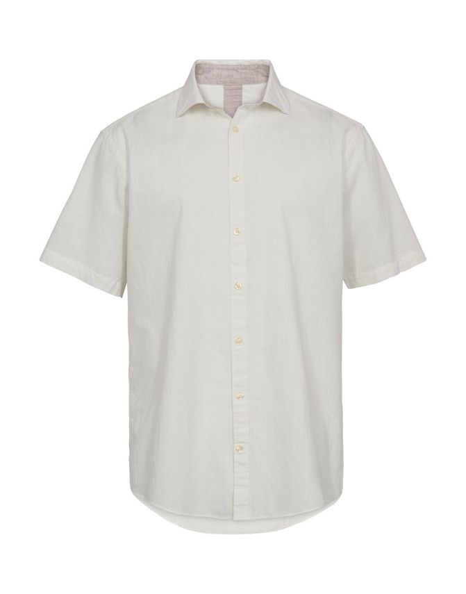 Linen Blend Shirt Modern Fit