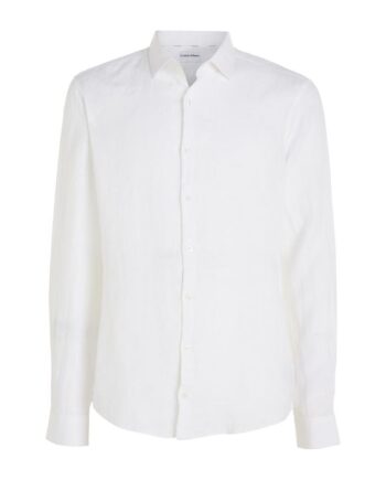 Linen Solid Slim Shirt