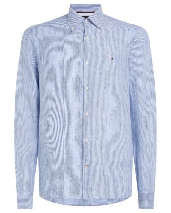 Linen Stripe Sf Shirt