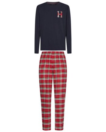 Ls Pant Flannel Slipper Set